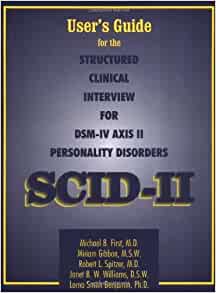 structured clinical interview for dsm-iv pdf